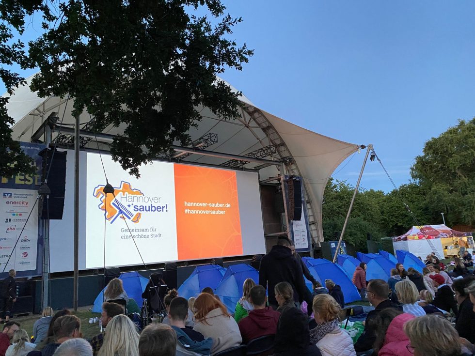 “Hannover sauber!“ beim SehFest Hannover sauber! Gemeinsam für eine