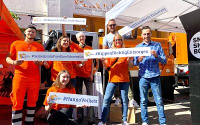 Hannover sauber! auf Schatzsuche: Neuer Geocache und „First to find“ in Linden