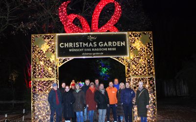 Netzwerken im Christmas Garden